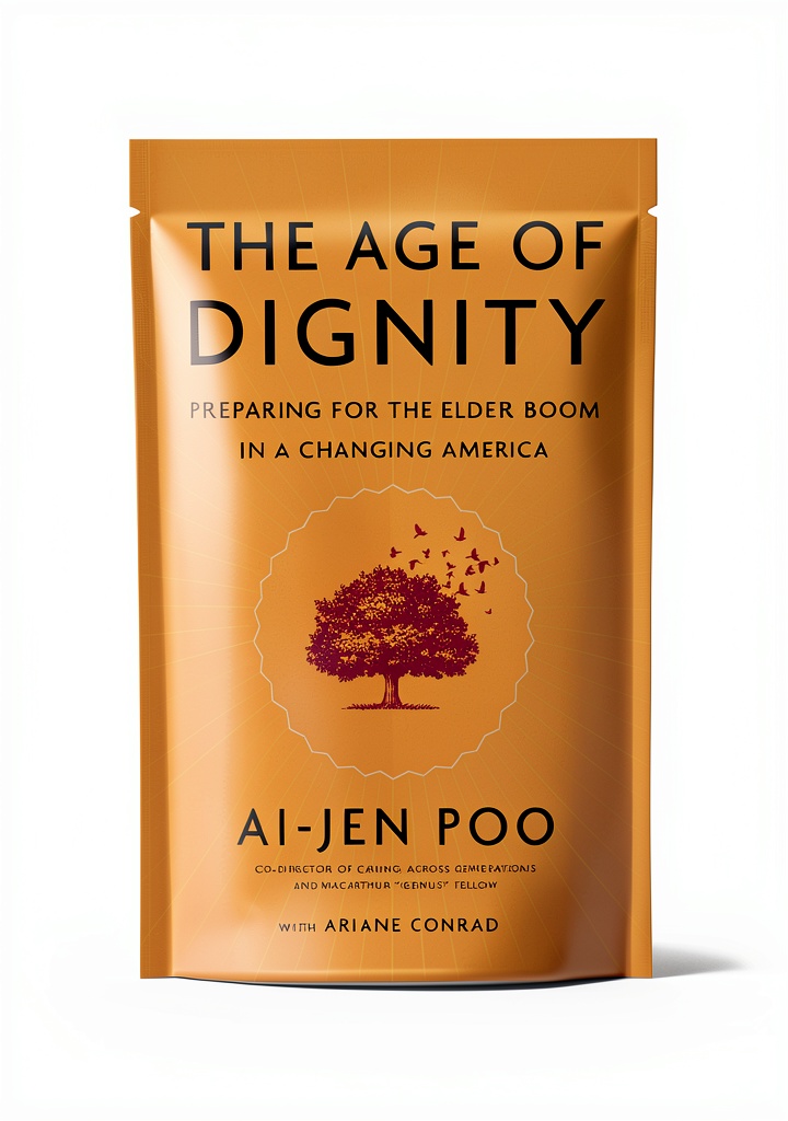 Reader studying gerontology on a Kindle device